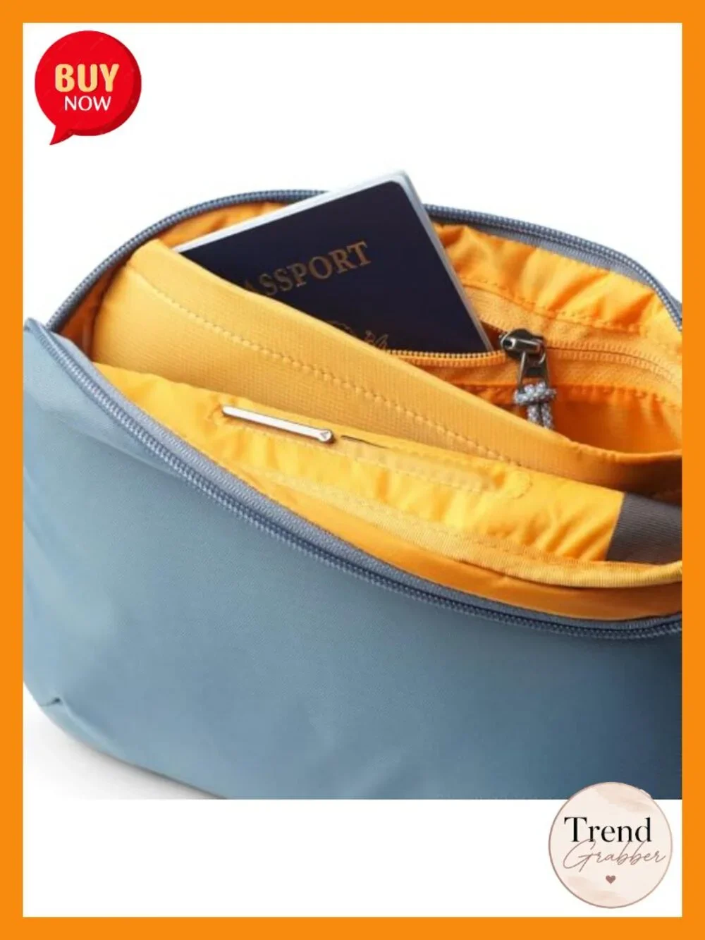 Ultra-Light Crossbody Sling Bag for Travel & Daily Use - Recycled Oxford Nylon